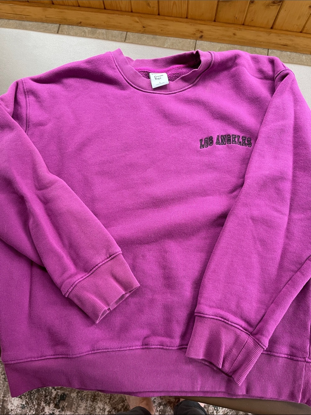 Cream Sweatshirt